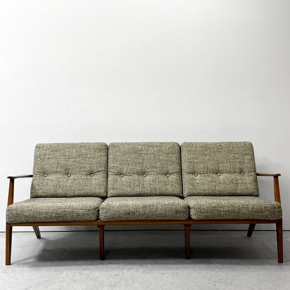 アクメファニチャー ACME Furniture デルマー ソファ 3シーター DELMAR SOFA 3-Seater 3Pソファ ファブリック張り 別注仕様 グレー系カラー ●