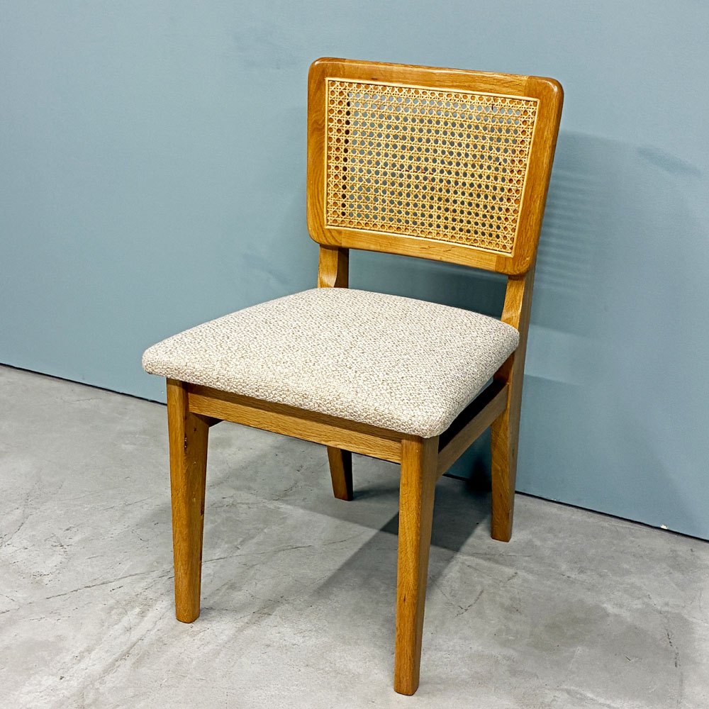 クラッシュゲート CRASHGATE ノットアンティークス Knot Antiques ピケ PIKE ダイニングチェア ベージュ オーク材 定価：￥31,900- B ◎