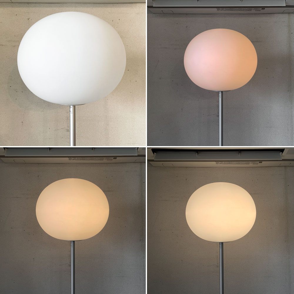 フロス FLOS グローボール GLO-BALL F2 フロアライト フロストガラス H175cm 調光可 ジャスパー・モリソン イタリア 定価￥171,600- ◎