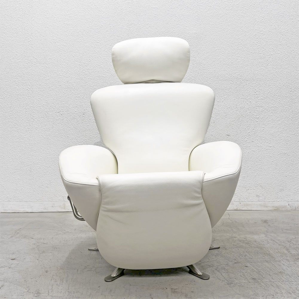 カッシーナ Cassina ドド K10 DODO シェーズロング リクライニングチェア 本革 喜多俊之 参考定価￥1,111,000～ 〓
