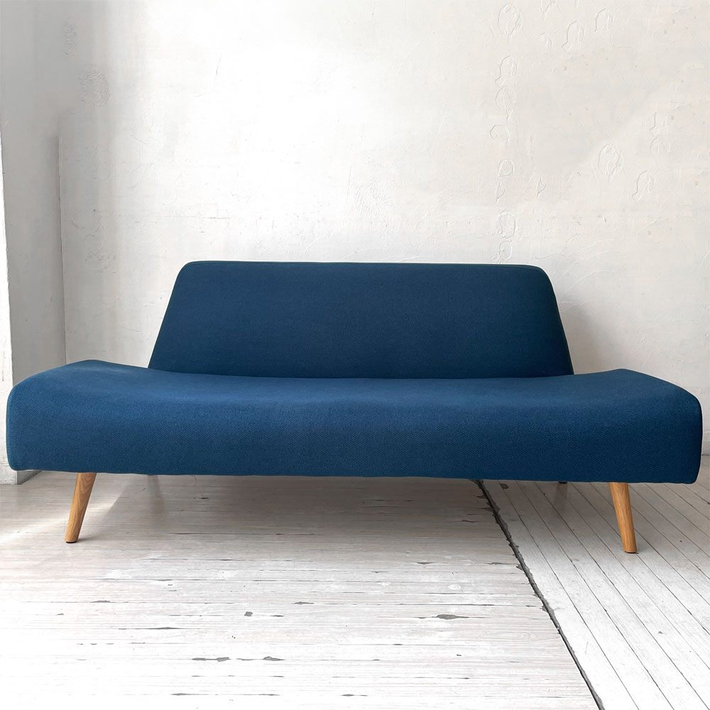 イデー IDEE アーオ ソファ AO SOFA 2シーター 2人掛け ネイビー 岡嶌要 定価 ￥89,900- ★