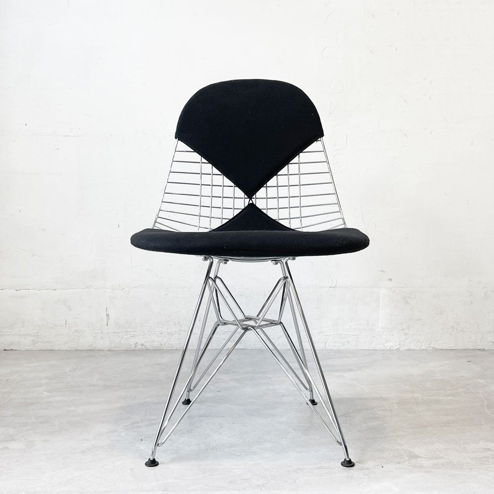 ヴィトラ vitra ワイヤーチェア Eames Wire Chair DKR エッフェルベース ビキニパッド C&R イームズ ミッドセンチュリー ★