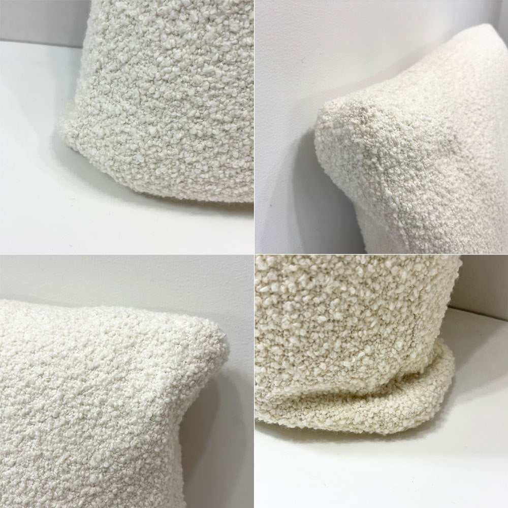 アイラーセン eilersen カール CURL ファブリック フェザークッション W65×D55cm ACTUS取扱 美品 B ●