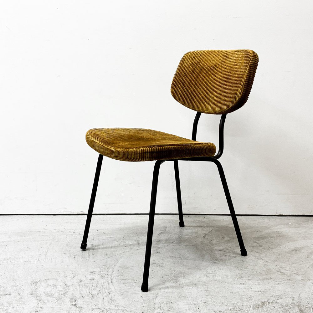 トラックファニチャー TRUCK FURNITURE スット ダイニングチェア SUTTO DINING CHAIR 張地 コーデュロイ×スチールフレーム インダストリアル 定価￥64,460- A ●