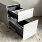 カッシーナ Cassina ixc. AFドロワー AF DRAWER デスクキャビネット ワゴン 鍵付属 キャスターロック機能付き イタリア ミニマルデザイン ■