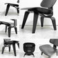 ハーマンミラー Herman Miller イームズ プライウッドチェア LCW エボニー ウッドレッグ C&R イームズ ミッドセンチュリー ●
