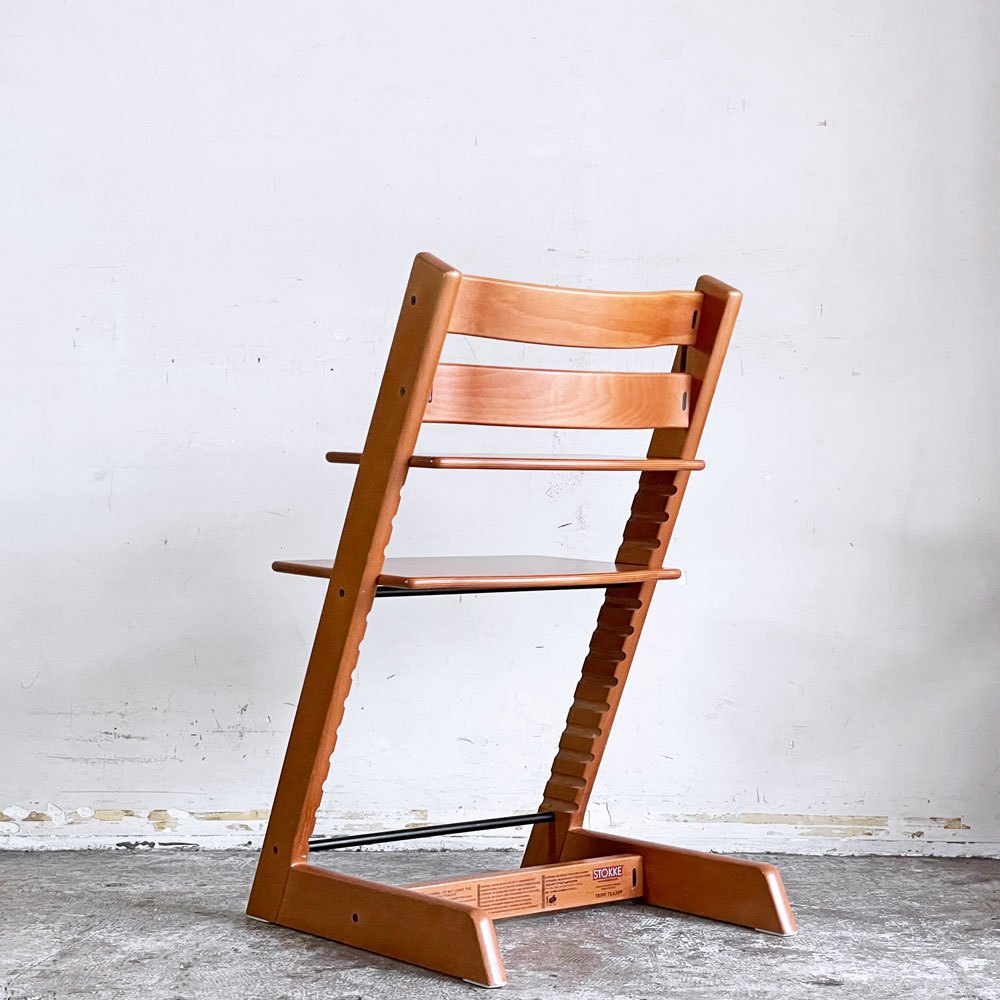 ストッケ STOKKE トリップトラップ TRIPP TRAPP ベビーチェア キッズチェア チェリー S/N3～ ノルウェー 北欧家具 ■