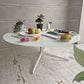 フリッツハンセン Fritz Hansen スペーステーブル SPACE TABLE コーヒーテーブル ローテーブル Φ100cm ラウンド ガラス天板 スチールレッグ イエス＋ラウブ 廃番 ♪