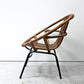 クラッシュゲート CRASH GATE ノットアンティークス Knot antiques ビゼットチェア BIZET CHAIR ラウンジチェア ラタン 藤 ナチュラルモダン カフェ ●