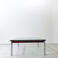 カッシーナ Cassina LC10-P ローテーブル センターテーブル コーヒーテーブル W120cm ガラス ボルドー ル・コルビジェ シャルロットペリアン ピエールジャンヌレ 廃番カラー ●