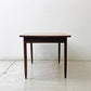 ビンテージ Vintage チーク材 エクステンションテーブル ダイニングテーブル 伸長式 W132-179cm 北欧スタイル ミッドセンチュリー ●