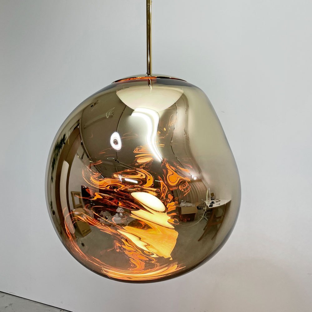 トムディクソン Tom Dixon メルト MELT 50 クローム ペンダントライト ヤマギワ取扱 未使用品 箱付 定価￥275,000- ●