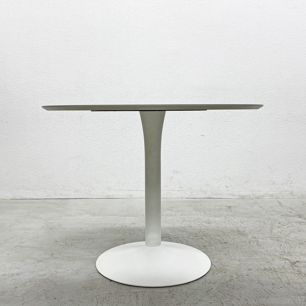 ボーコンセプト BoConcept ニューヨーク New York ダイニングテーブル ラウンド Φ99cm アッシュセラミック天板 モダンデザイン 〓