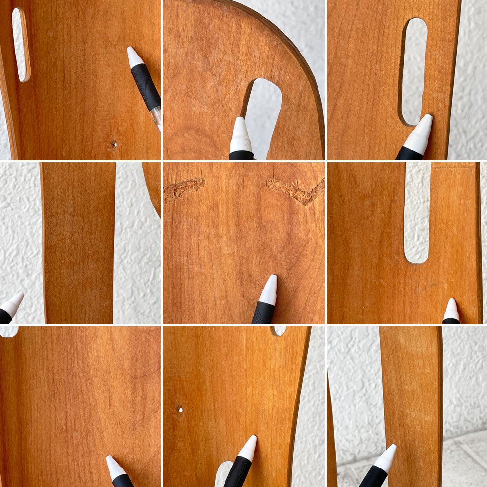 エヴァンス プロダクツ Evans Products イームズ レッグスプリント EAMES LEG SPLINT 台座付 オブジェ C&R Eames ミッドセンチュリー 40s ビンテージ 希少 ◇