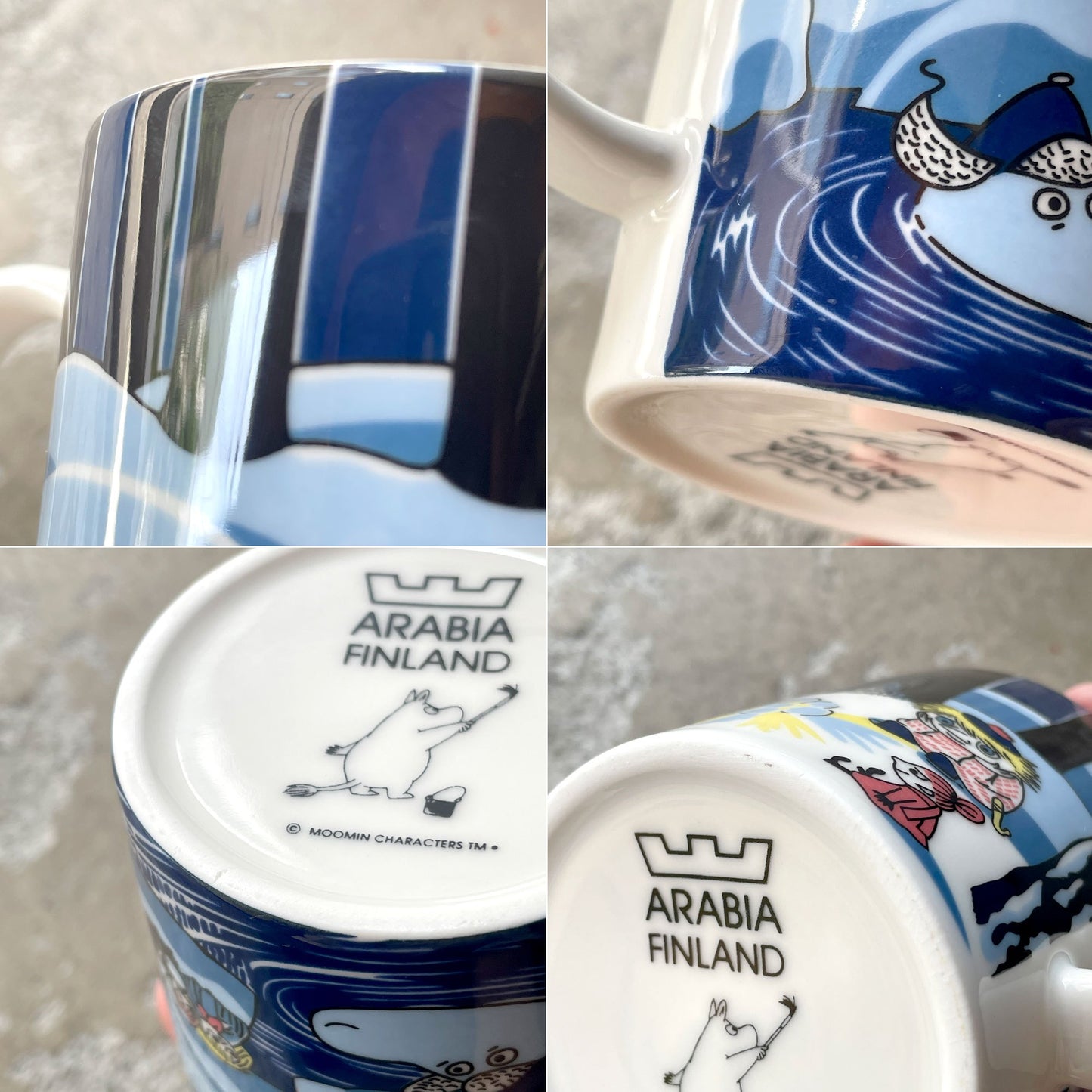 アラビア ARABIA ムーミンマグ MOOMIN スノーランタン 2007年 冬 トーベ・ヤンソン フィンランド 北欧食器 ■