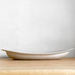 クリスチャンヌ ペロション Christiane Perrochon ストーンウェア STONEWARE オーバル プレート 大 ホワイトカラー イタリア 陶器 ハンドメイド 現代作家 ■