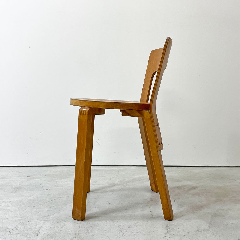 アルテック artek チェア65 CHAIR 65 ウォーレッグ War-Leg フィンガージョイントレッグ 40年代 ビンテージ アルヴァ・アアルト 希少 ●