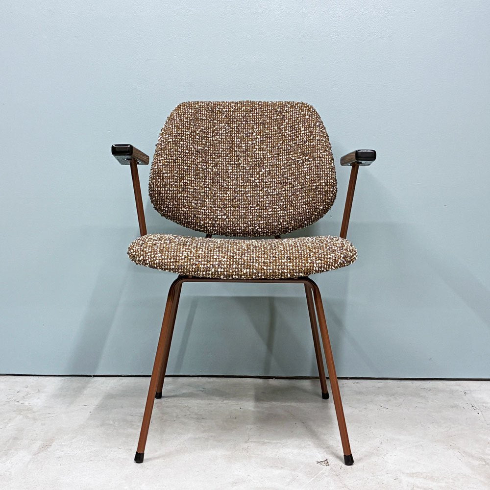 クラッシュゲート CRASHGATE ノットアンティークス Knot Antiques アボック ABOCK ダイニングチェア 肘付 アームチェア ファブリック オーク材 展示品 ◎