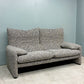 カッシーナイクスシー Cassina ixc. マラルンガ MARALUNGA 675-2PW 2人掛け ワイドソファ ヴィコ・マジストレッティ グレー系 ミックスファブリック MoMA ◎