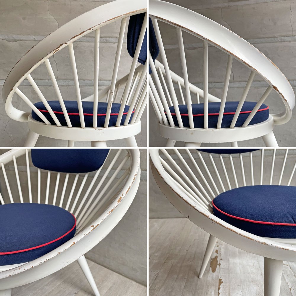 スウェデッセ SWEDESE サークルチェア Circle Chair イングヴ・エクストローム Yngve Ekström スウェーデンビンテージ 北欧家具 希少♪