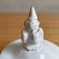 アスティエ・ド・ヴィラット Astier de Villatte グラン・シャレ Grand Chalet キャンドルカバー Bouquet shaped handle キャンドルリッド グラスキャンドル用 陶器 フランス ♪