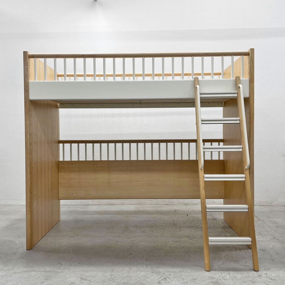 アクタス ACTUS テンポ ロフトベッド Tempo loft bed キッズベッド メイプル材 定価￥289,300- 〓
