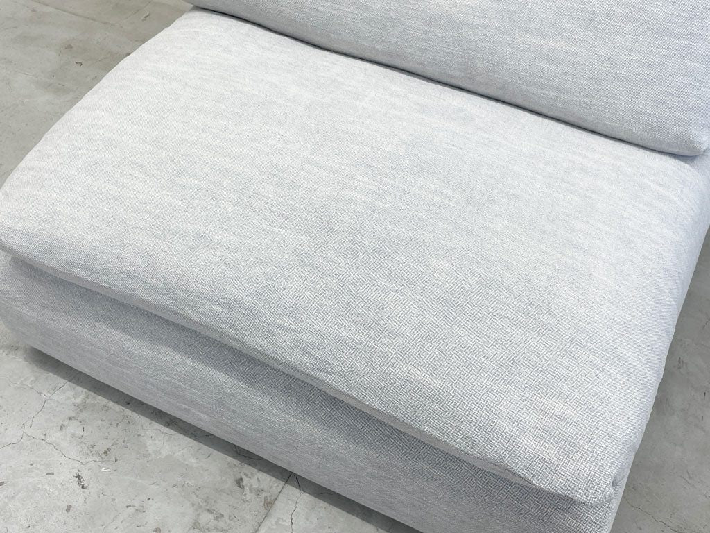 ハロ HALO ラ ジョーラ セクショナル 1シーターソファ LA JOLA SECTIONAL 1P Sofa グレーファブリック 展示品 アスプルンド取扱 〓