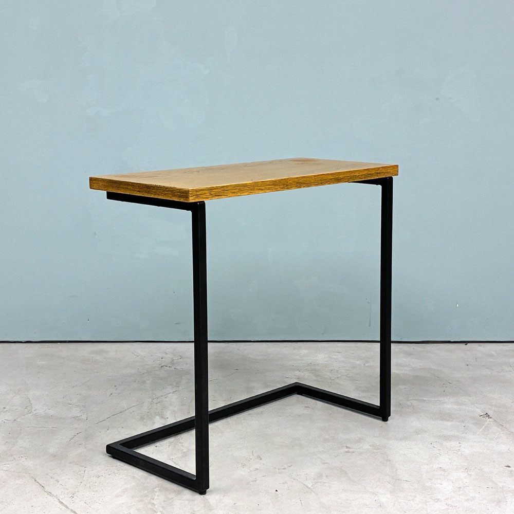 かなでもの KANADEMONO Wood × Steel コンビネーション Side Table サイドテーブル インダストリアルデザイン ◎