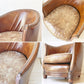 ハロ HALO デコ タブ チェア DECO TUB CHAIR ラウンジチェア 1人掛けソファ 本革 ラバーウッド ビンテージ加工 鋲打 アスプルンド取扱い ★