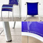カルテル Kartell FPE chair スタッキングチェア ダイニングチェア アルミ ポリプロピレン ブルー ロンアラッド イタリアモダン 廃番 ◇