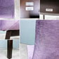 カワジュン KAWAJUN ドリディナチェア DORIDINA CHAIR ファブリック パープル モールドウレタン シンプルデザイン 美品 ◎