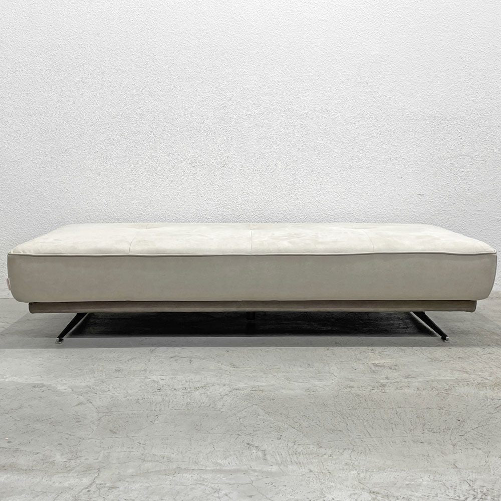 リラックスフォーム RELAX FORM アルフレード ALFREDO ２人掛け ソファ レザーテックス W183cm デイベッド 関家具 展示美品 B 〓