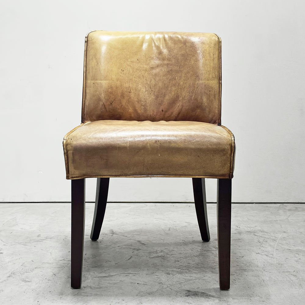 ダルトン DULTON ランディーチェア Randy Chair 本革 レザー ラウンジチェア アームチェア ビンテージスタイル ●