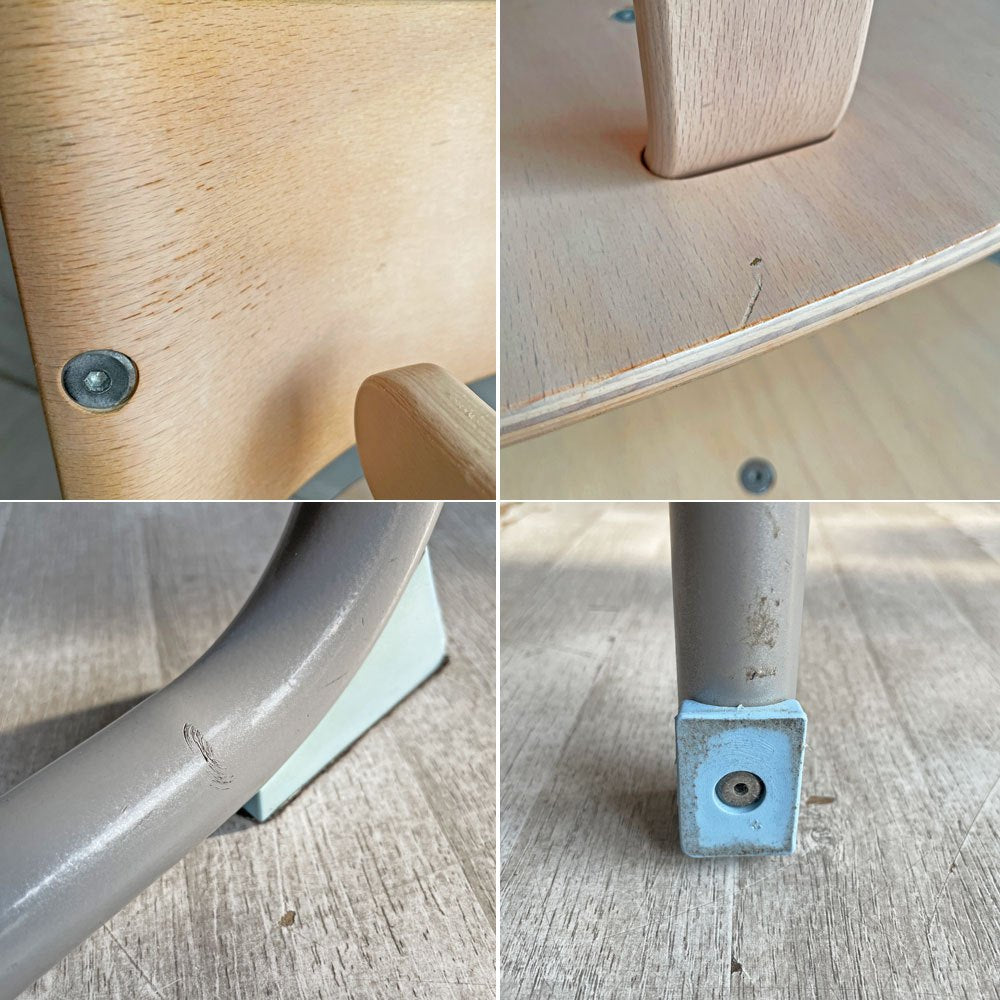 ブリオ BRIO フレックスチェア Flex Chair ベビーチェア ガード付き ブルー ステップアップチェア スウェーデン ♪