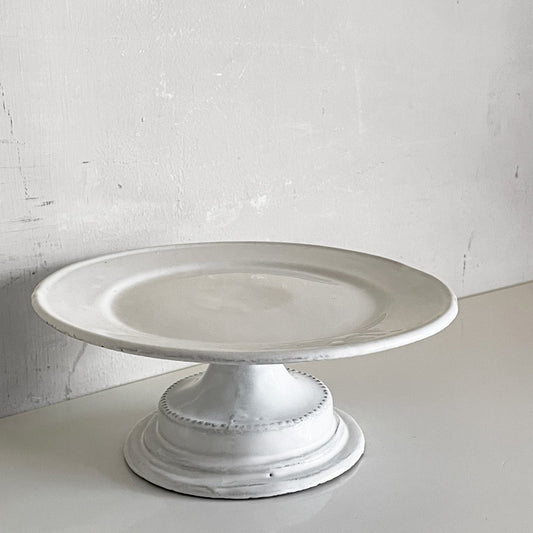 アスティエ・ド・ヴィラット Astier de Villatte  ソーブル Sobre スモールケーキスタンド コンポート W19.5cm 陶器 フランス ■