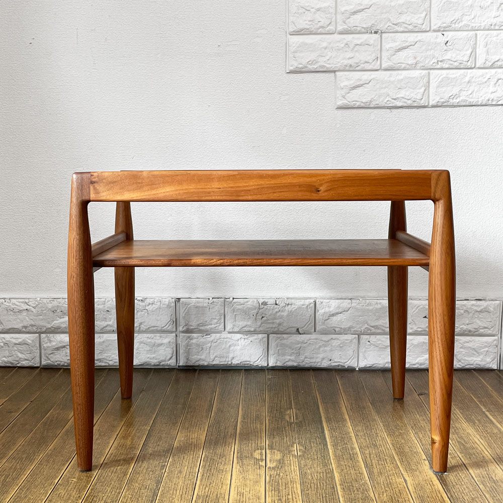 宮崎椅子製作所 UNI Side table ユニ サイドテーブル ウォールナット材 カイ・クリスチャンセン ◎