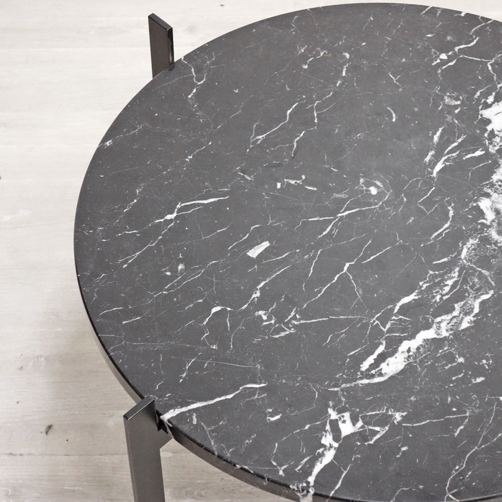オックスデンマーク OX DENMARQ シングルデックテーブル SINGLE DECK TABLE 大理石×スチール ブラック ●