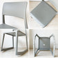 ヴィトラ Vitra ティプトン Tipton ダイニングチェア スタッキングチェア チルト機能 ロッキングチェア グレーカラー A ★