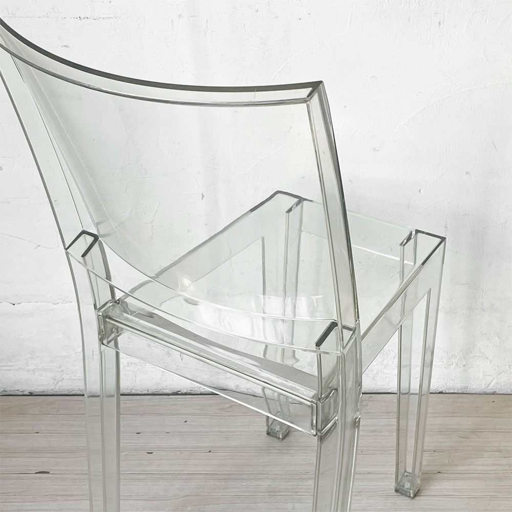 カルテル Kartell ラ マリー La Marie ダイニングチェア スタッキングチェア クリスタル ポリカーボネート フィリップ・スタルク Philippe Starck イタリア B ★