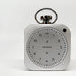 バルミューダ BALMUDA ザ・クロック The Clock 置時計 完品 アルミニウム アラーム機能 タイマー機能 定価￥59.400- ★