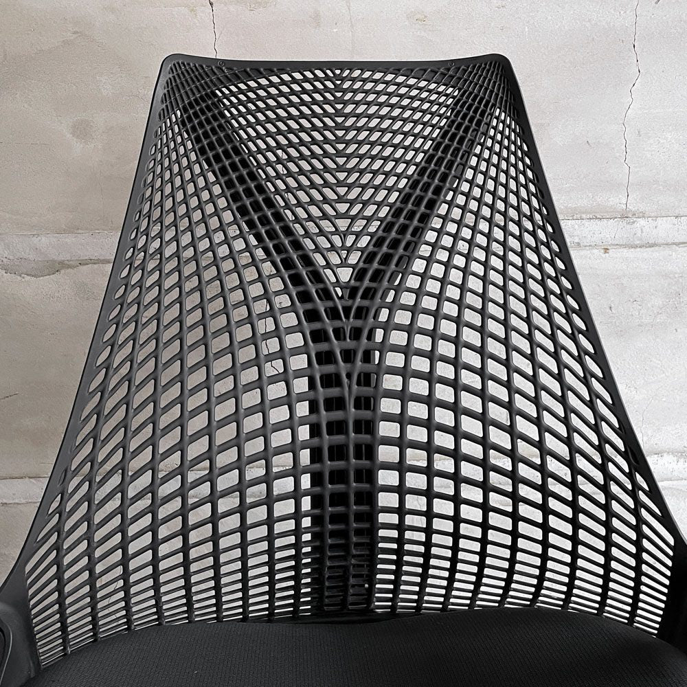 ハーマンミラー HermanMiller セイルチェア SAYL Chair デスクチェア オフィスチェア ブラック 旧モデル イヴ・ベアール モダンデザイン ♪