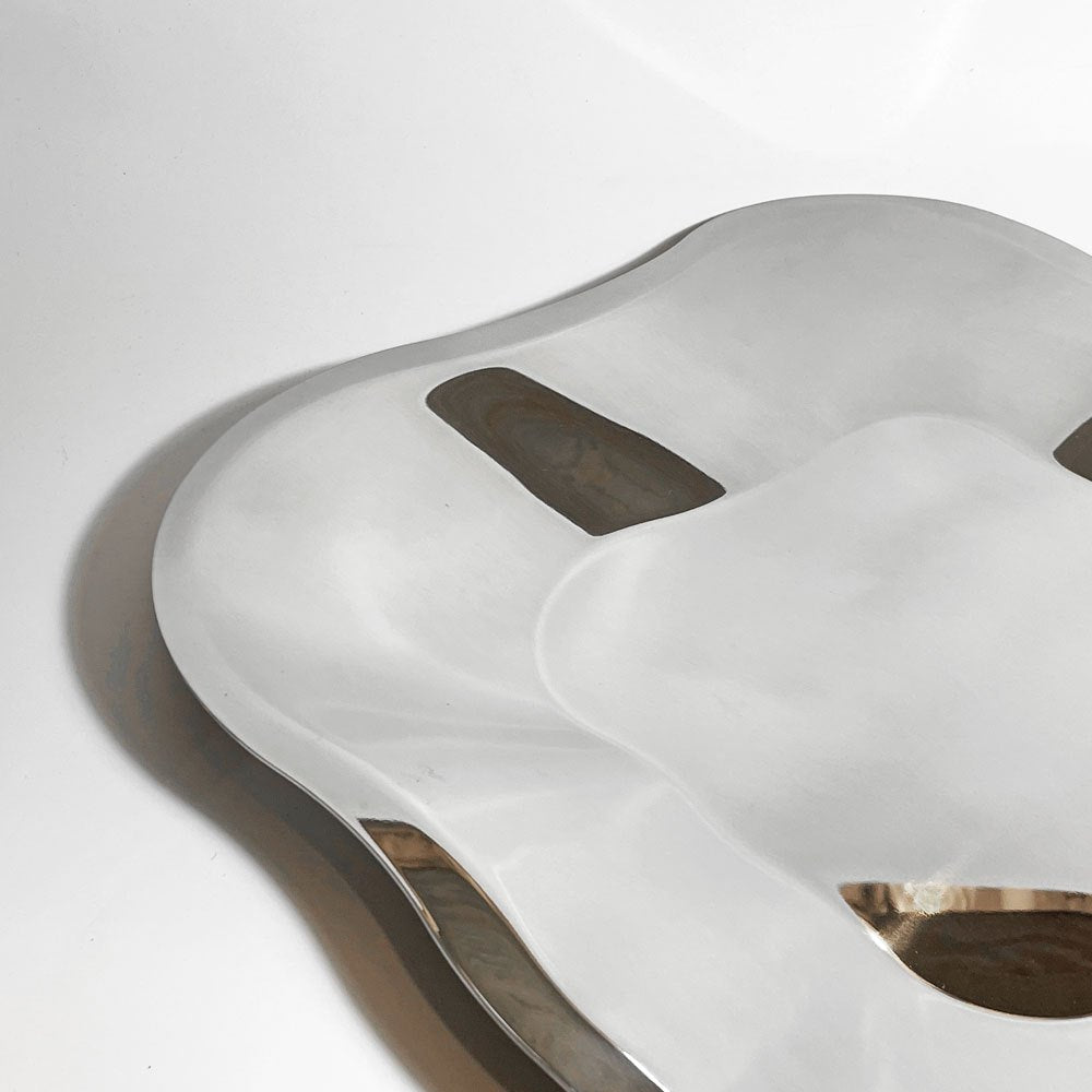 イッタラ iittala アルヴァ・アアルト コレクション Alvar Aalto Collection ステンレスボウル 504mm 箱付き トレー センターピース フィンランド 北欧雑貨 ★