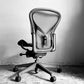 ハーマンミラー Herman Miller アーロンチェア Aサイズ ライト アームレス ポスチャーフィット グラファイトベース ビル・スタンフ ＆ ドン・チャドウィック ■