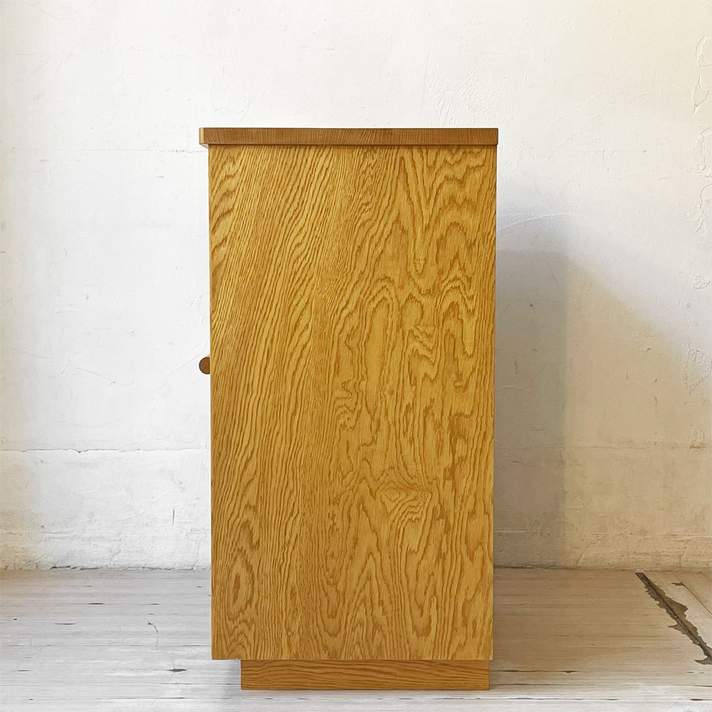 パシフィックファニチャーサービス PACIFIC FURNITURE SERVICE デペンデントハウス ナイトテーブル DH NIGHT TABLE キャビネット オーク材 定価82,500円 ★