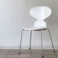 フリッツハンセン Fritz Hansen アントチェア アリンコチェア 4本脚 3101 ホワイト アルネ・ヤコブセン 北欧家具 ◇