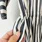 マリメッコ marimekko タサライタ ストライプ シャツワンピース Tasaraita Striped Shirt Dress 34サイズ Annika Rimala フィンランド 美品 ●