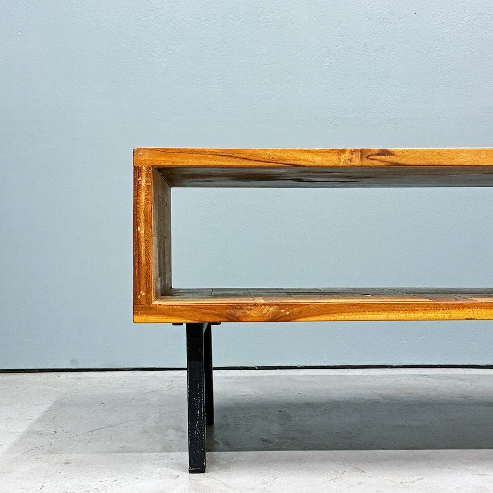 アクメファニチャー ACME Furniture トロイ コーヒーテーブル TROY COFFEE TABLE チーク無垢材 古材 W90cm ◎