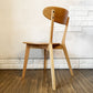 リセノ Re:CENO リバー RIVER Dining Chair ダイニングチェア オーク無垢材 ウレタン塗装 ナチュラルデザイン 定価￥19,900- A ◎