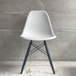ハーマンミラー HermanMiller サイドシェルチェア アルパイン×エボニー ドゥエルレッグ ポリプロピレン製 イームズ ミッドセンチュリー  ♪