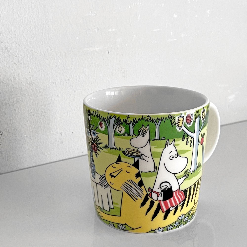 アラビア ARABIA ムーミンマグ MOOMIN ガーデンパーティ 2023年 夏 トーベ・ヤンソン フィンランド 北欧食器 ■